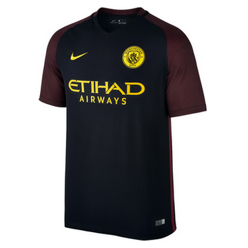 Maillot Manchester City Exterieur 2016 2017 Pas Cher France