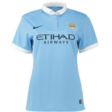 Maillot Manchester City Femme Domicile 2015 2016 Livraison Gratuite