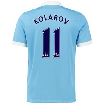 Maillot Manchester City Kolarov Domicile 2015 2016 à Petits Prix