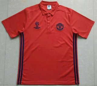 Maillot Manchester United Champion Polo Orange 2016 France Métropolitaine