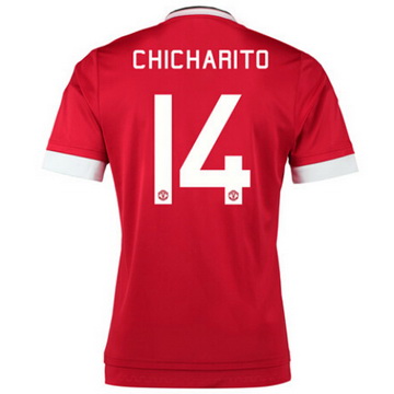 Maillot Manchester United Chicharito Domicile 2015 2016 Magasin Lyon