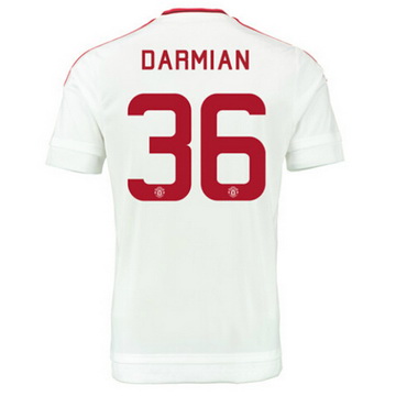 Maillot Manchester United Darmian Exterieur 2015 2016 Pas Cher Prix Discount