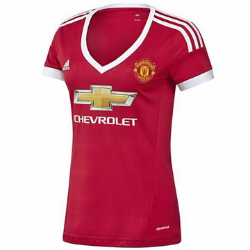 Maillot Manchester United Femme Domicile 2015 2016 Promotions En Ligne