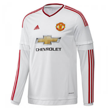 Maillot Manchester United Manche Longue Exterieur 2015 2016 à des Prix Raisonnables