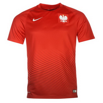 Maillot Pologne Exterieur Euro 2016 à Prix Bas