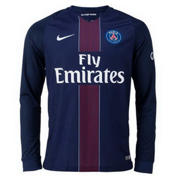 Maillot Psg Manche Longue Domicile 2016 2017 France