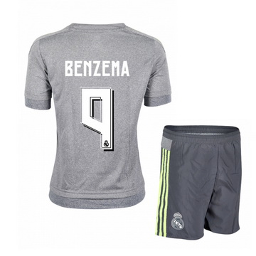 Maillot Real Madrid Enfant Benzema Exterieur 2015 2016 Soldes Paris