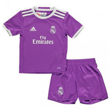 Maillot Real Madrid Enfant Exterieur 2015 2016 Faire un Rabais