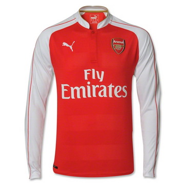 Mode Maillot Arsenal Manche Longue Domicile 2015 2016