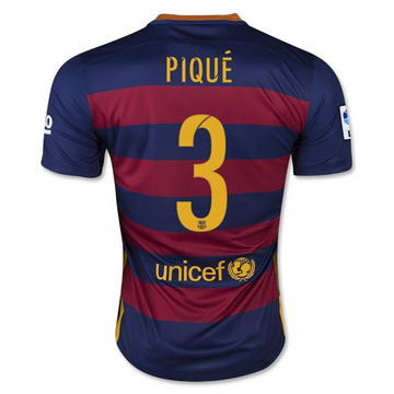 Mode Maillot Barcelone Pique Domicile 2015 2016