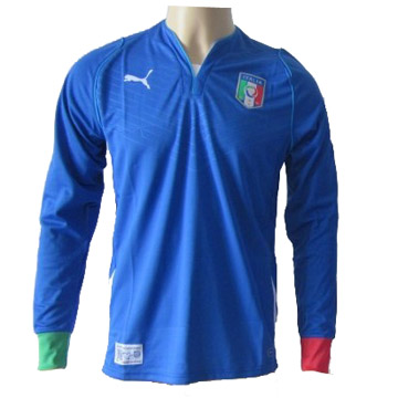 Mode Maillot Italie Manche Longue Domicile 2013-2014