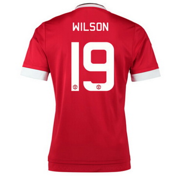 Mode Maillot Manchester United Wilson Domicile 2015 2016