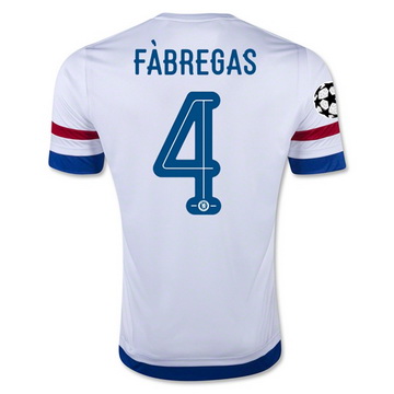 Nouveau Maillot Chelsea Fabregas Exterieur 2015 2016