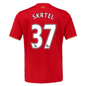 Nouvelle Collection Maillot Liverpool Skrtel Domicile 2015 2016