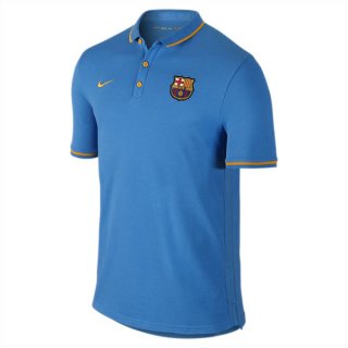 Nouvelle Maillot Barcelone Polo Bleu Clair 2016