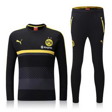 Nouvelle Maillot Formation Ml Borussia Dortmund Noir 2016 2017