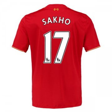 Nouvelle Maillot Liverpool Sakho Domicile 2015 2016