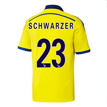 Officiel Maillot Chelsea Schwarzer Exterieur 2014 2015