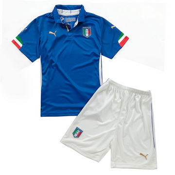 Officiel Maillot Italie Enfant Domicile 2014 2015