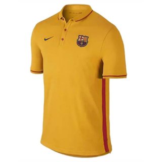 Paris Maillot Barcelone Polo Jaune 2016