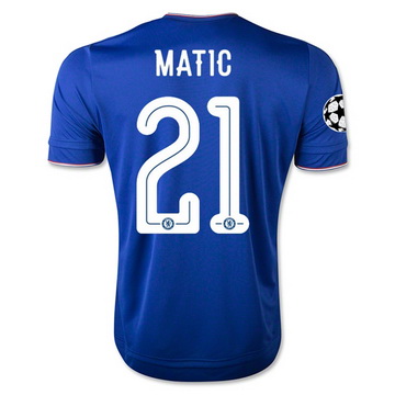 Promotions Maillot Chelsea Matic Domicile 2015 2016