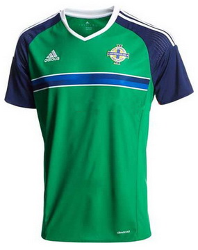 Promotions Maillot Irlande Du Nord Domicile Euro 2016