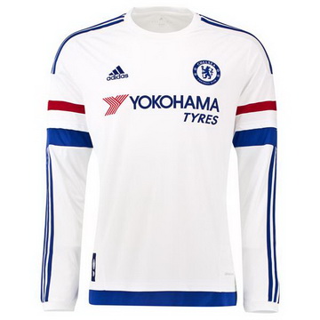 Solde Maillot Chelsea Manche Longue Exterieur 2015 2016