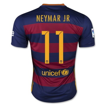 Soldes Maillot Barcelone Neymar Jr Domicile 2015 2016