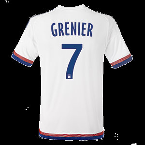 Soldes Maillot Lyon Grenier Domicile 2015 2016