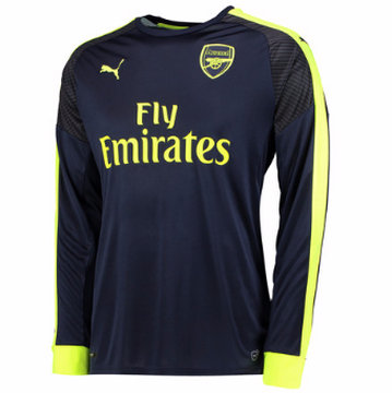 Vente Nouveau Maillot Arsenal Manche Longue Troisieme 2016 2017