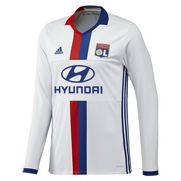 Vente Nouveau Maillot Lyon Manche Longue Domicile 2016 2017