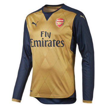 Vente Privee Maillot Arsenal Manche Longue Exterieur 2015 2016