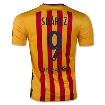 Vente Privée Maillot Barcelone Suarez Exterieur 2015 2016