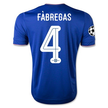 Vente Privée Maillot Chelsea Fabregas Domicile 2015 2016