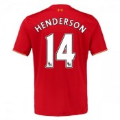 Maillot Liverpool Henderson Domicile 2015 2016