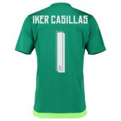 Maillot Real Madrid Gardien Iker Casillas Exterieur 2015 2016