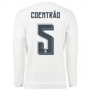 Maillot Real Madrid Manche Longue Coentrao Domicile 2015 2016