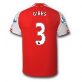 Maillot Arsenal Gibbs Domicile 2014 2015