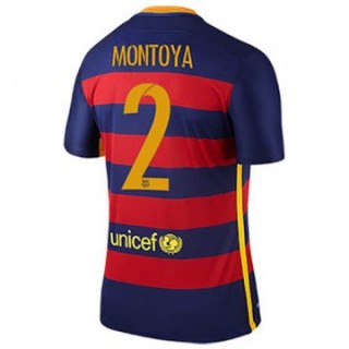 Maillot Barcelone Montoya Domicile 2015 2016