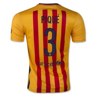 Maillot Barcelone Pique Exterieur 2015 2016