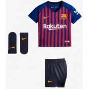 2018 2019 Ensemble Foot Barcelone Bébé Maillot Short Chaussettes Domicile