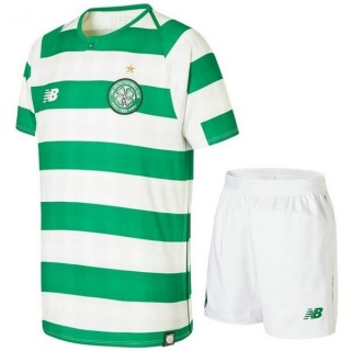 2018 2019 Ensemble Foot Celtic Glasgow Enfant Junior Maillot Short Domicile