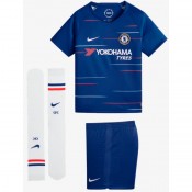 2018 2019 Ensemble Foot Chelsea Enfant Maillot Short Chaussettes Domicile