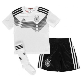 2018 2019 Ensemble Foot Enfant Allemagne Coupe du Monde Maillot Short Chaussettes Domicile