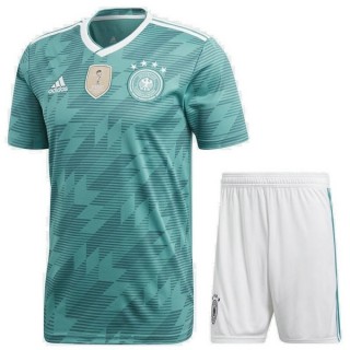 2018 2019 Ensemble Foot Enfant Allemagne Maillot Short Coupe Du Monde Extérieur