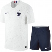 2018 2019 Ensemble Foot Enfant Equipe de France Maillot Short Coupe Du Monde Extérieur