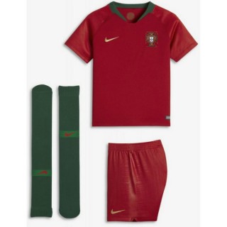 2018 2019 Ensemble Foot Enfant Portugal 2018 Maillot Short Chaussettes Domicile