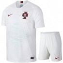 2018 2019 Ensemble Foot Enfant Portugal Maillot Short Coupe Du Monde Extérieur