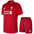 2018 2019 Ensemble Foot Liverpool Enfant Maillot Short Domicile