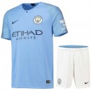 2018 2019 Ensemble Foot Manchester City Enfant Junior Maillot Short Domicile